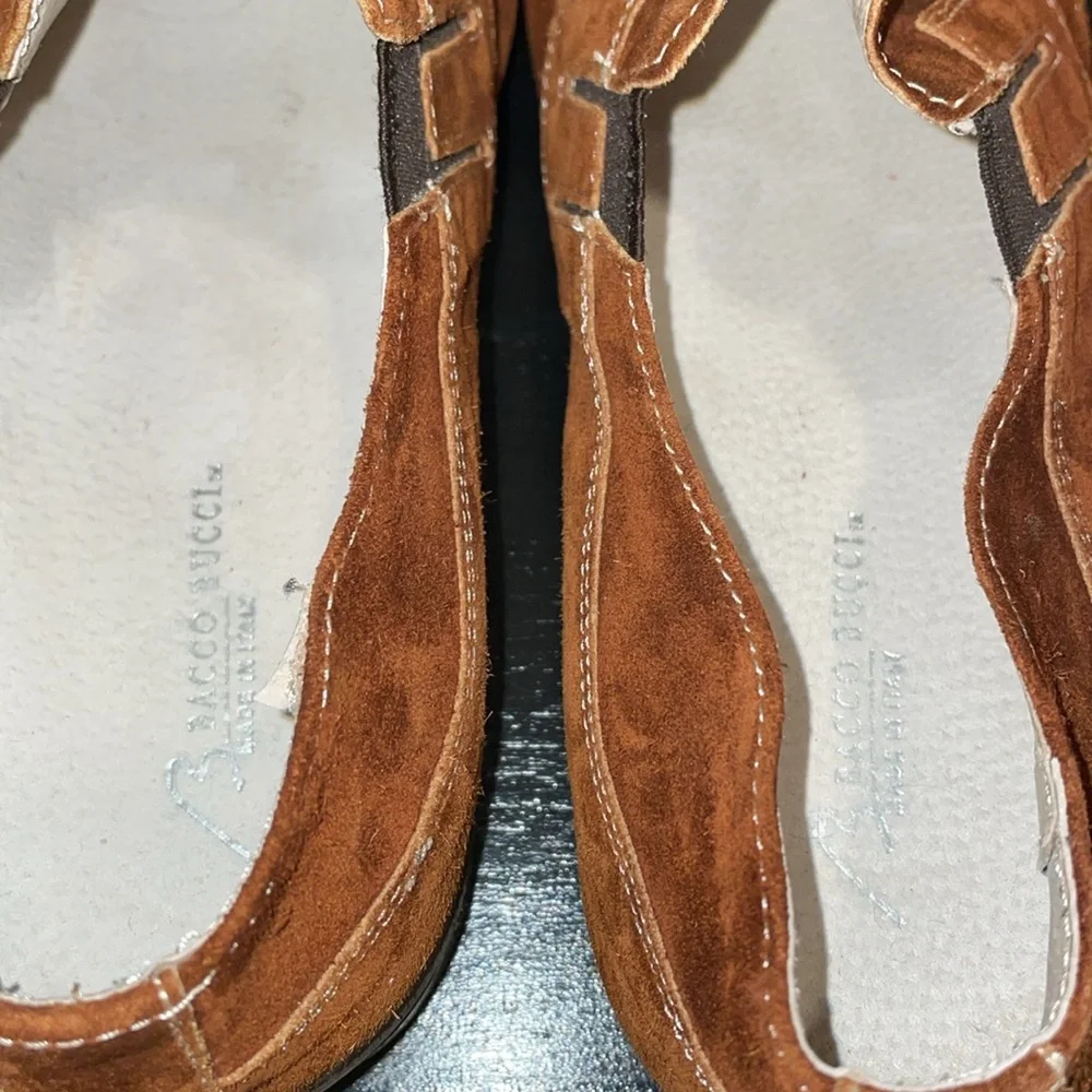 Bacco‎ Bucci Vero Cuoio Suede Slip Ons.  Made in Italy.  Size 13. - Picture 12 of 14